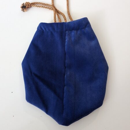 Regency Reticule - Blue Velvet